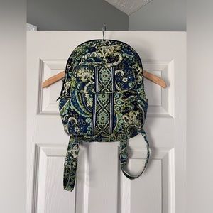 Vera Bradley Rhythm & Blues (Retired) Mini Backpack